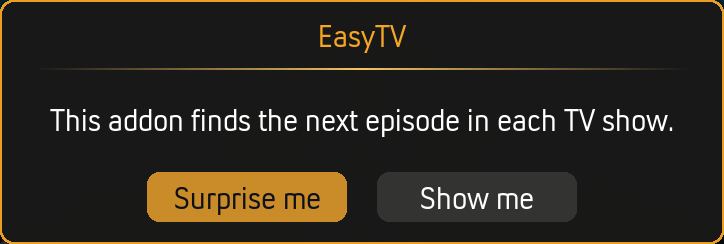 Main dialog